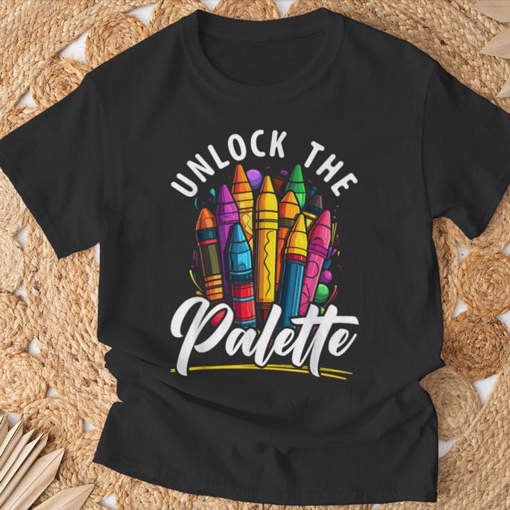 Coloring Book Lover Childrens Book Drawing Coloring Color T-Shirt Gifts for Old Men