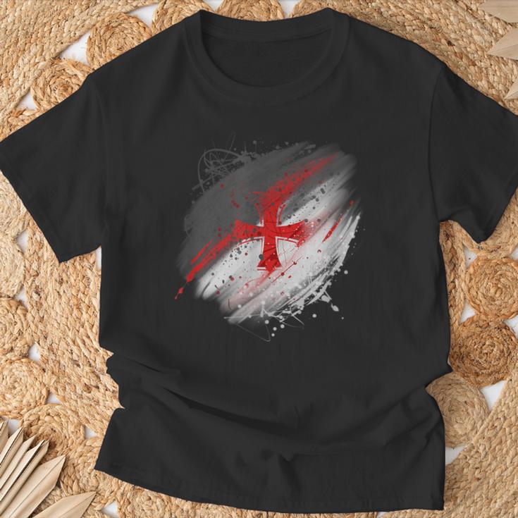 Croix De Chevalier Templier Croisades T-Shirt Cadeaux pour les vieillards
