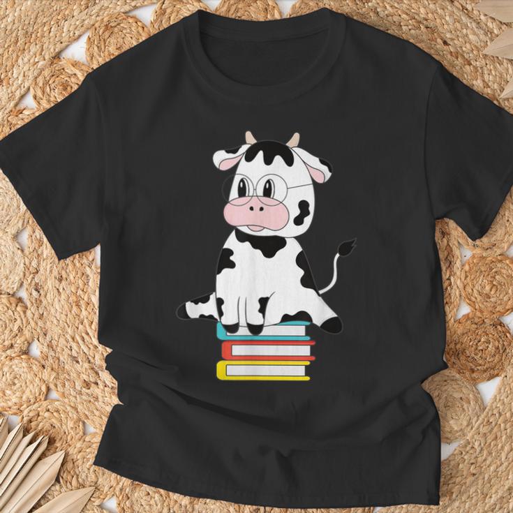 Cute Kawaii Cow Book Reading Bookworm Boys Girls Kids T-Shirt Gifts for Old Men Cute Kawaii Cow Book Reading Bookworm Boys Girls Kids T-Shirt Gifts for Old Men