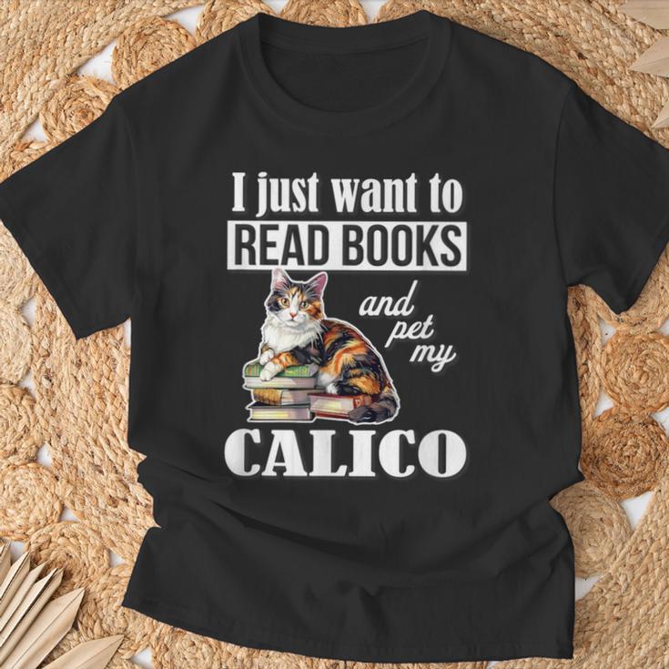 Cute Read Books Calico Cat Lover For Men Women Girls Kids T-Shirt Gifts for Old Men Cute Read Books Calico Cat Lover For Men Women Girls Kids T-Shirt Gifts for Old Men