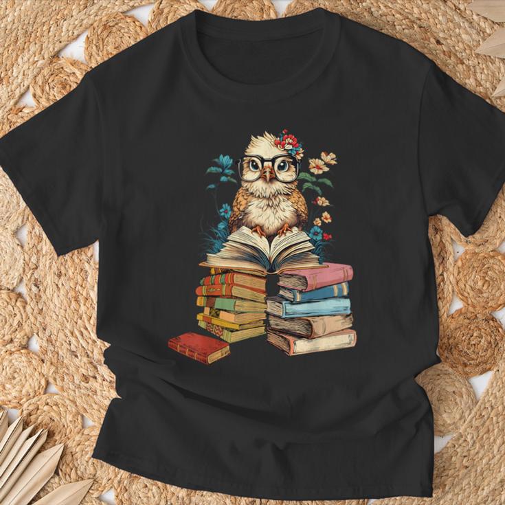 Cute Reading Chicken With Glasses Books Bookworm Reader T-Shirt Gifts for Old Men Cute Reading Chicken With Glasses Books Bookworm Reader T-Shirt Gifts for Old Men