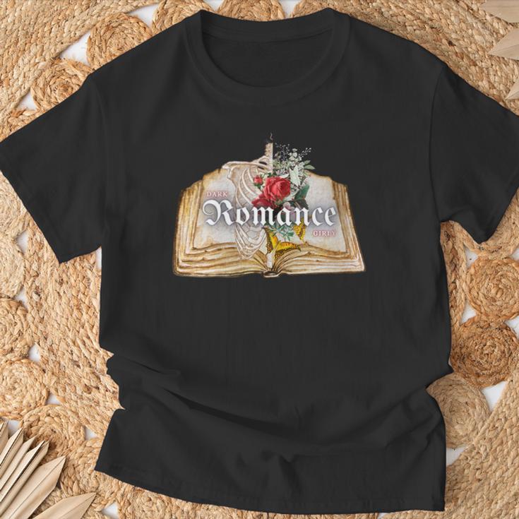 Dark Romance Girly Book T-Shirt Gifts for Old Men Dark Romance Girly Book T-Shirt Gifts for Old Men