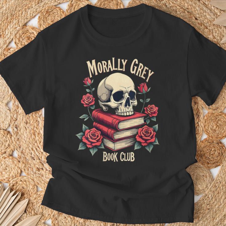 Dark Romance Romantasy Smutty Book Lover Morally Grey Merch T-Shirt Gifts for Old Men Dark Romance Romantasy Smutty Book Lover Morally Grey Merch T-Shirt Gifts for Old Men
