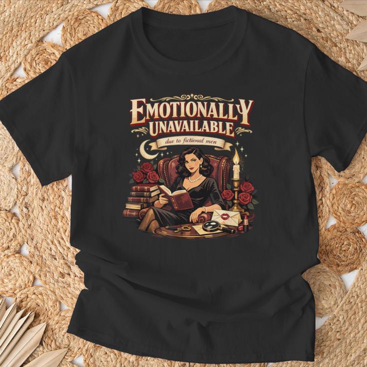 Dark Romance Thriller Merch Smut Book Reading Outfits Woman T-Shirt Gifts for Old Men