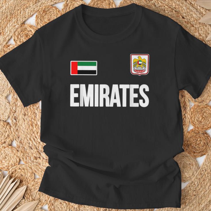 De Los Emiratos Árabes Unidos Regalo De La Bandera De Los Emiratos Camiseta unisex Regalos para ancianos