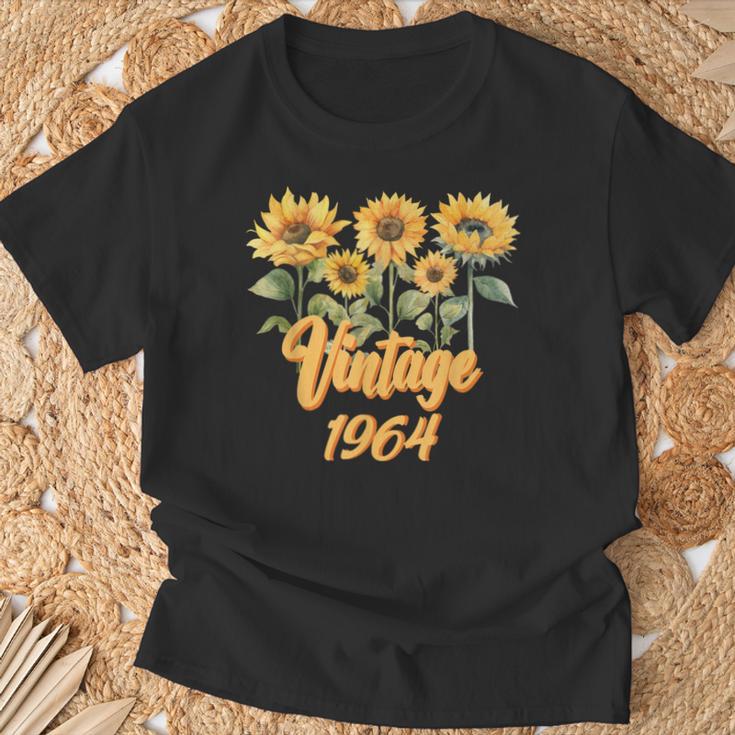 intage 1964 Avec Cinq Beaux Tournesols T-Shirt Cadeaux pour les vieillards