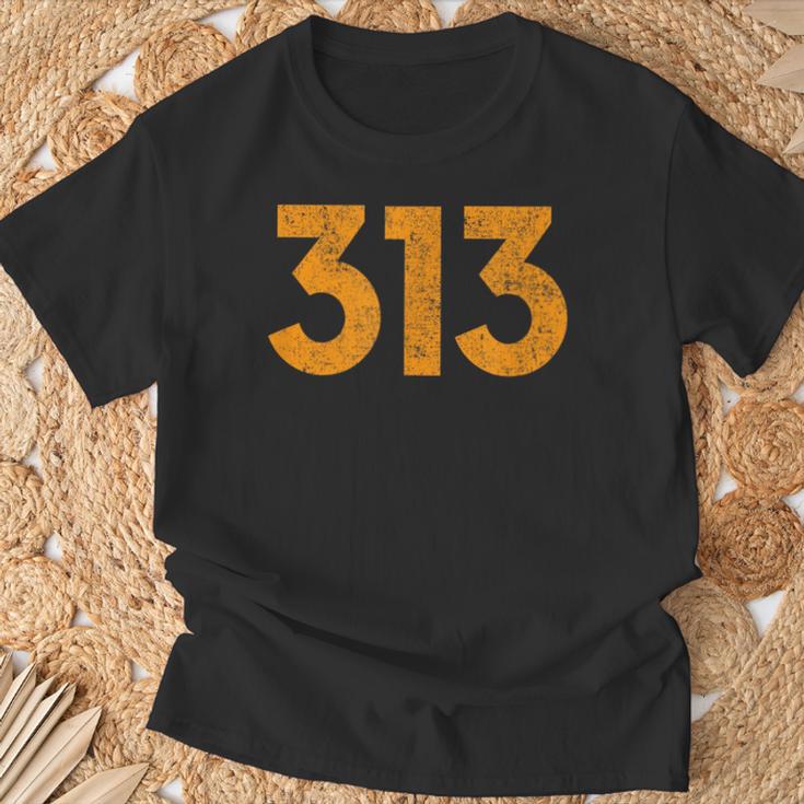 Detroit 313 Tシャツ 高齢者への贈り物
