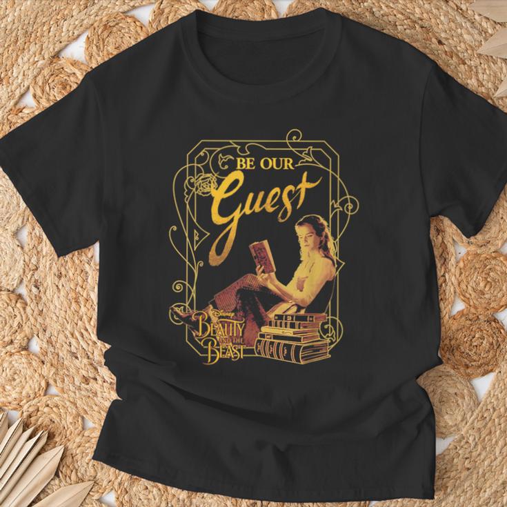 Disney Beauty And The Beast Belle Book Graphic T-Shirt T-Shirt Gifts for Old Men