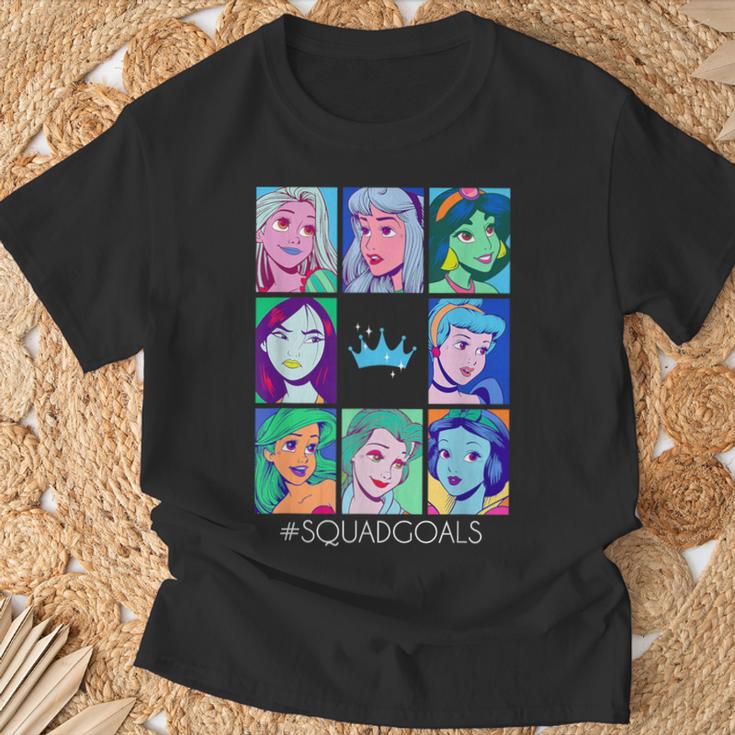 Disney Princess Comic Book Artwork SquadGoals T-Shirt Gifts for Old Men