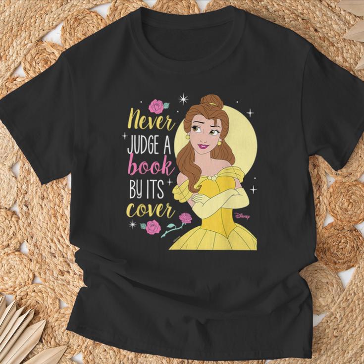 Disney Princess Never Judge A Book By Its Cover T-Shirt Gifts for Old Men