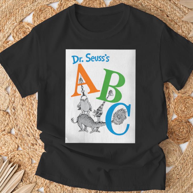 Dr Seuss ABC Book Cover T-Shirt Gifts for Old Men