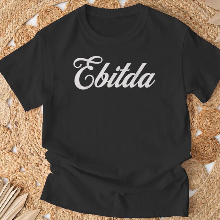 EBITDA Auditor Book Keeper Finance Taxes Accounting Analyst T-Shirt Gifts for Old Men EBITDA Auditor Book Keeper Finance Taxes Accounting Analyst T-Shirt Gifts for Old Men