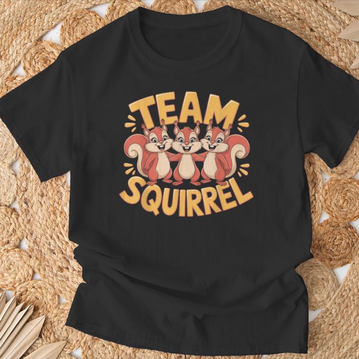 Eichhörnchen Kostüm Produkte Für Eichhörnchen T-Shirt Geschenke für alte Männer