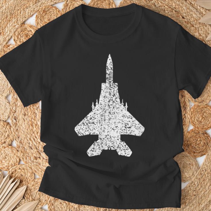 F-15 イーグルジェットファイター Tシャツ 高齢者への贈り物