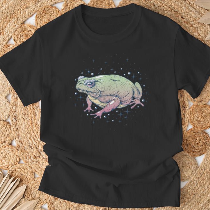 Fae Fairy Witchy Whimsigoth Goblincore Cottagecore Toad Frog Tシャツ 高齢者への贈り物