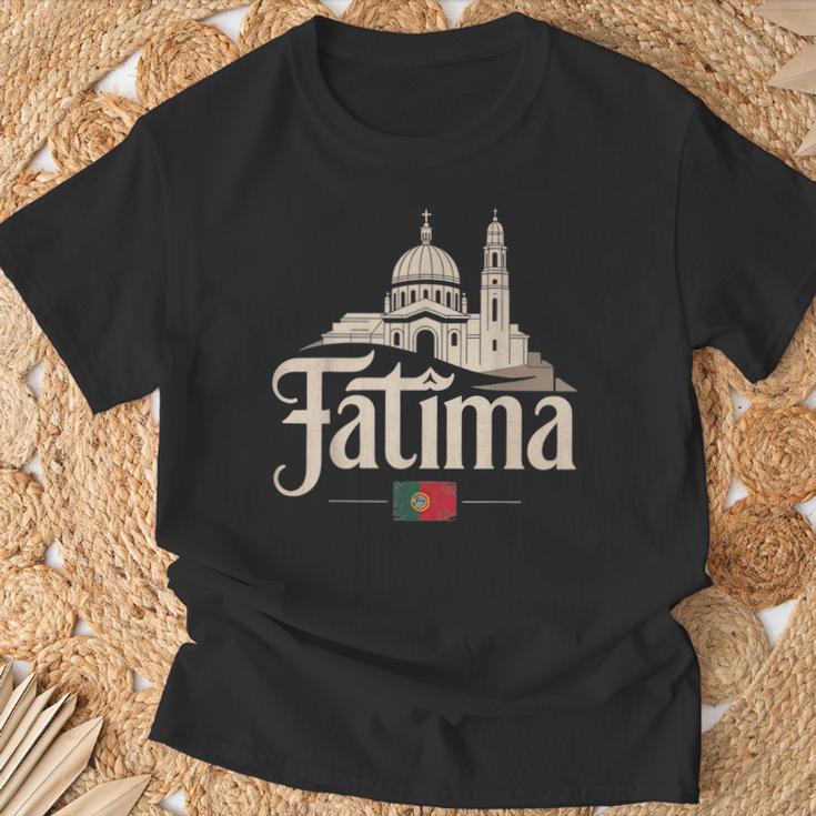 Fatima Portugal City Travel Fatima Portugalibes T-Shirt Cadeaux pour les vieillards