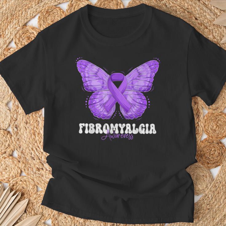Fibromialgia Mes De Concienciación De La Fibromialgia Cinta Camiseta unisex Regalos para ancianos