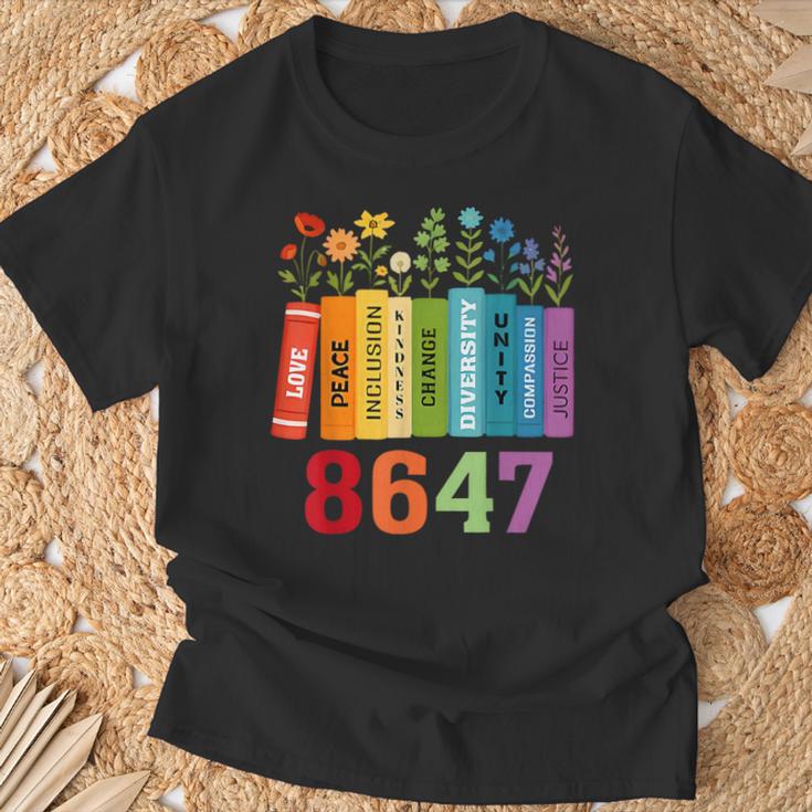 Floral Foxglove Daisy Tulip 8647 Books Lover Blooming Flower T-Shirt Gifts for Old Men Floral Foxglove Daisy Tulip 8647 Books Lover Blooming Flower T-Shirt Gifts for Old Men