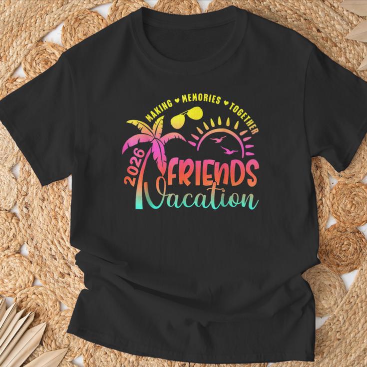 Friends Vacation 2026 Making Memories Together Summer Trip T-Shirt Gifts for Old Men