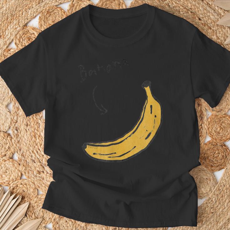 Frutaegana Plátanos Humor Plátanoegano Divertido Plátano Camiseta unisex Regalos para ancianos