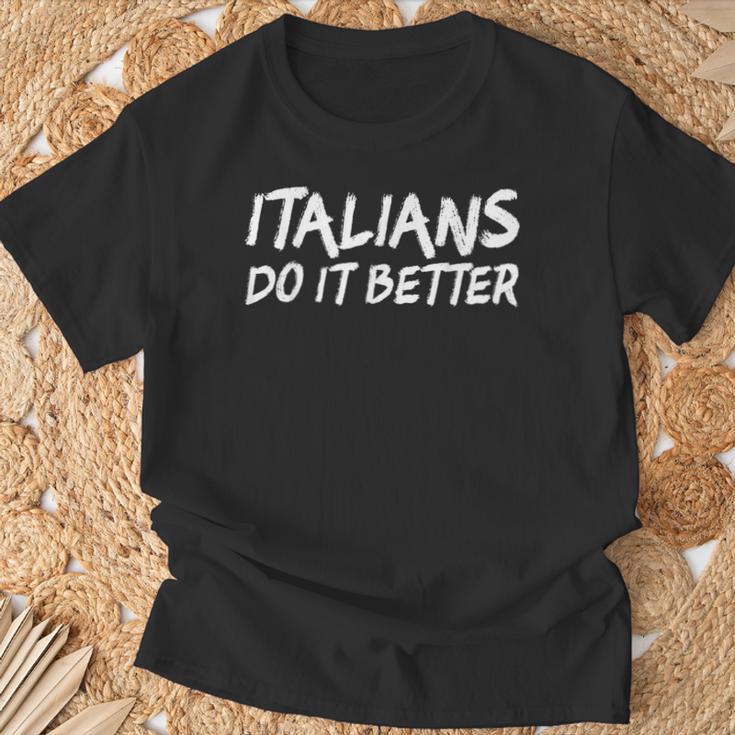 Italians Do It Better Tシャツ 高齢者への贈り物