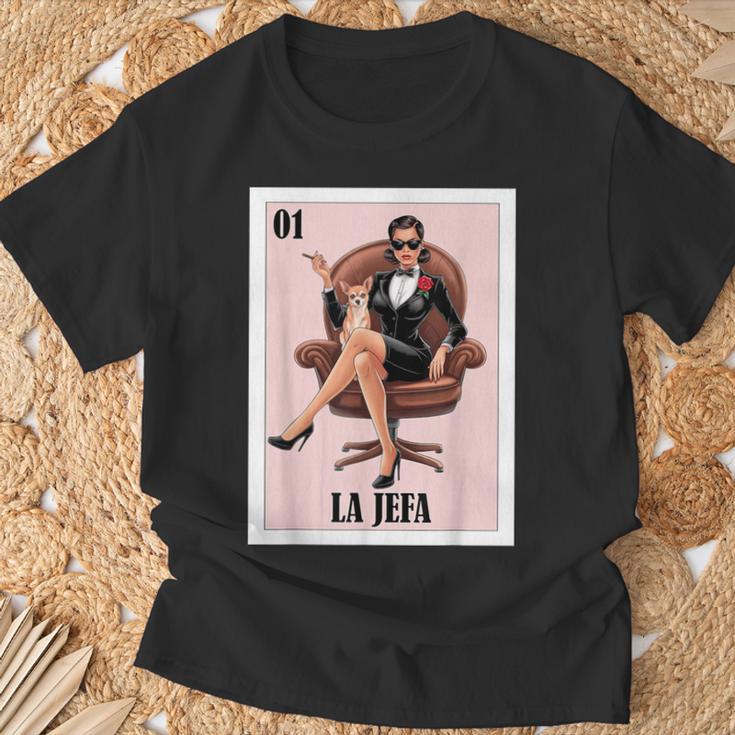 Mexican For Chihuahua Moms La Jefa T-Shirt Gifts for Old Men Mexican For Chihuahua Moms La Jefa T-Shirt Gifts for Old Men