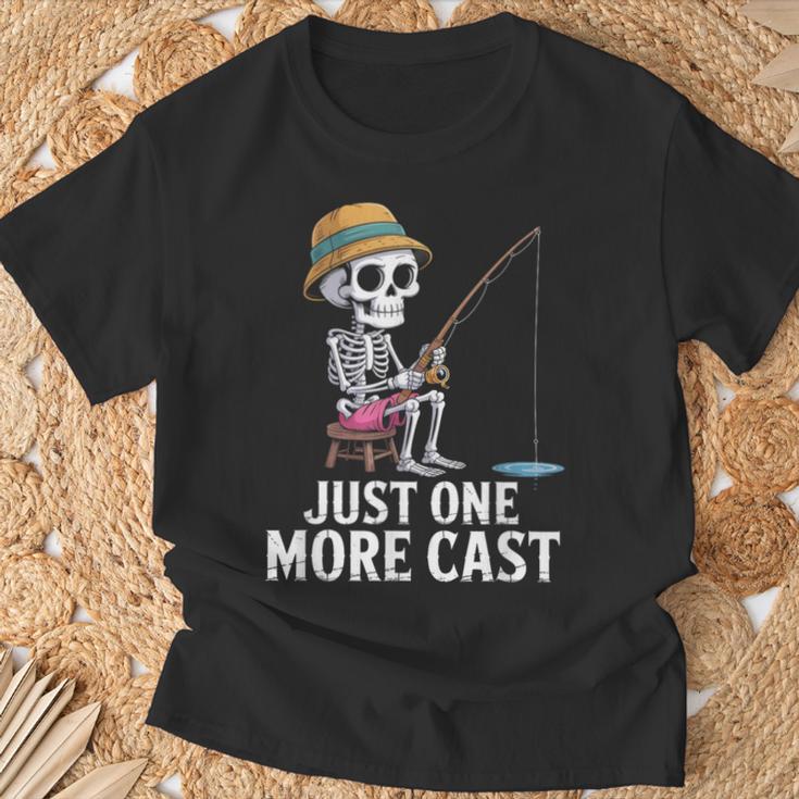 keleton Fishing Just More キャスト引用 Tシャツ 高齢者への贈り物