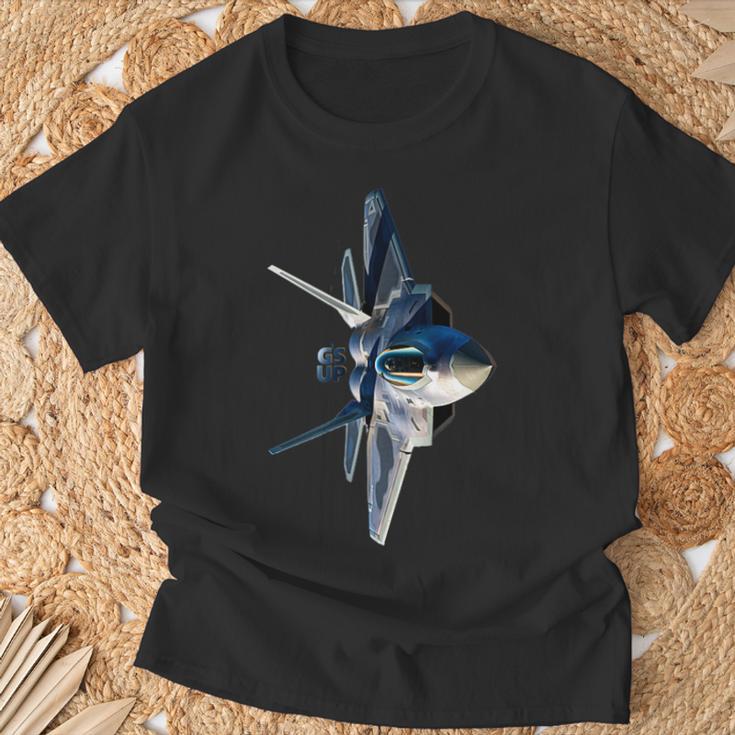 G's Up、戦闘機f-22、ジェット&飛行機好きに。 Tシャツ 高齢者への贈り物