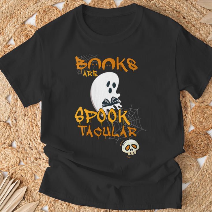 Ghost Books Are Spook-Tacular Halloween Spectacular Reading T-Shirt Gifts for Old Men Ghost Books Are Spook-Tacular Halloween Spectacular Reading T-Shirt Gifts for Old Men