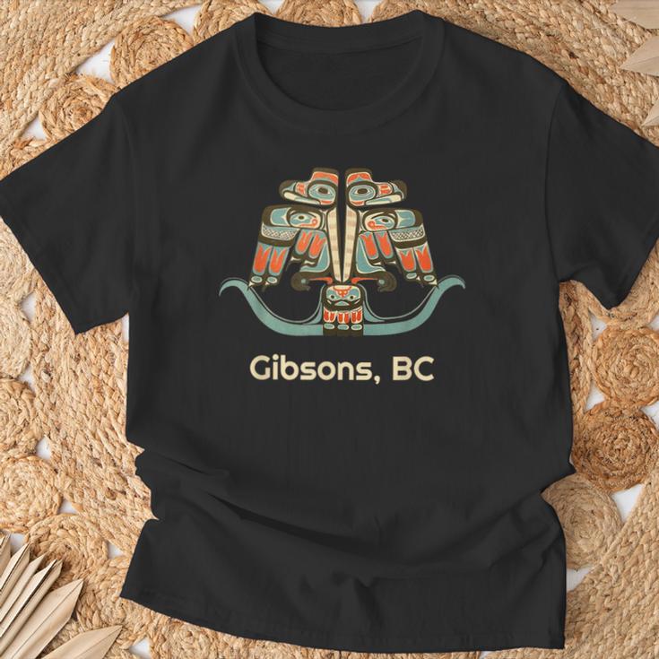 Gibsons ブリティッシュコロンビア サンダーバード バードウォッチング Tシャツ 高齢者への贈り物