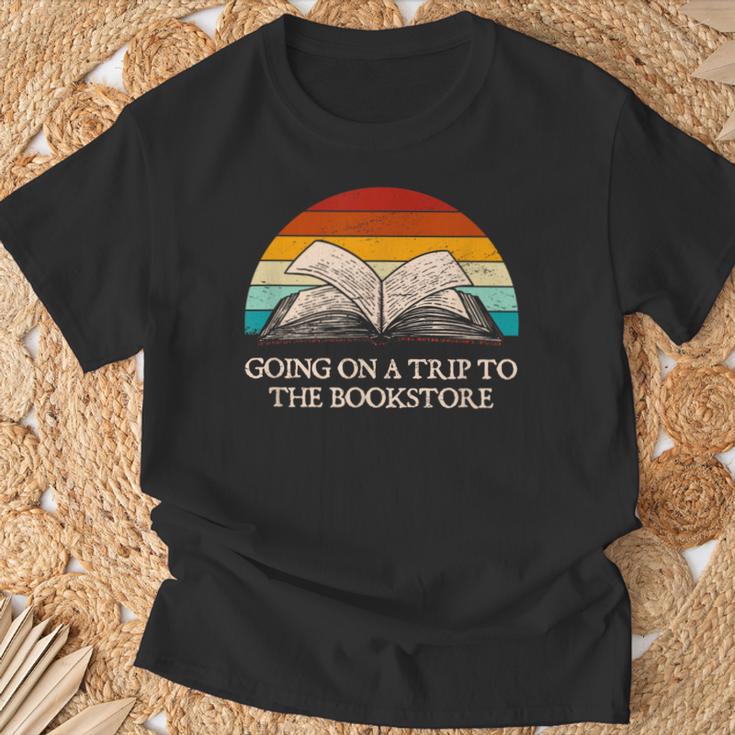 Going On a Trip To The Bookstore Book Lover Humor T-Shirt Gifts for Old Men