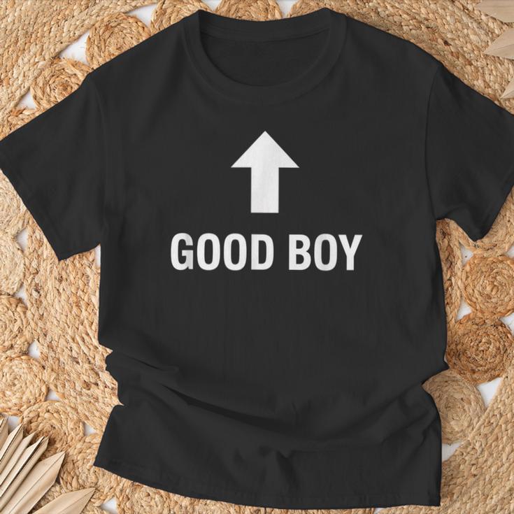 Good Boy Arrow Mom Saying For Boys Dog Lover Humor T-Shirt Gifts for Old Men Good Boy Arrow Mom Saying For Boys Dog Lover Humor T-Shirt Gifts for Old Men