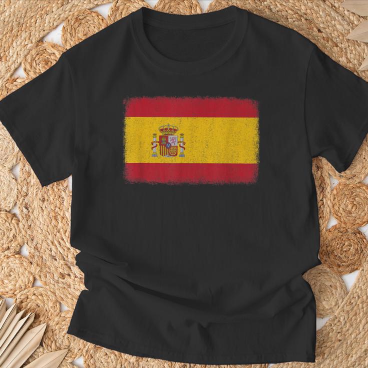 Gráfico De Bandera De España Para Hombres Es Y Niños Camiseta unisex Regalos para ancianos