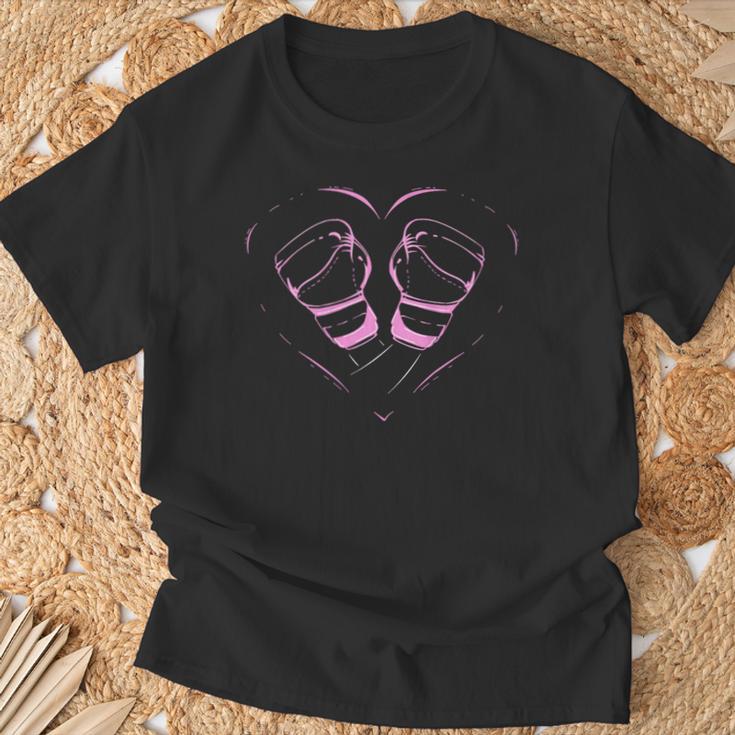 Guantes De Boxeo Calor Rosa Boxer In Mangas Camiseta unisex Regalos para ancianos