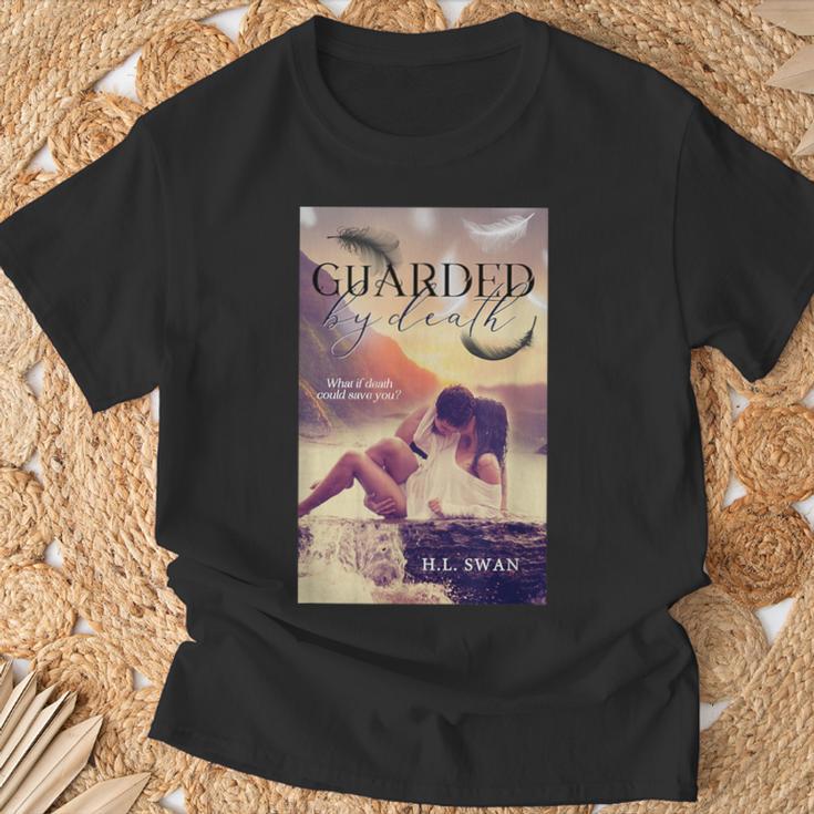 Guarded By Death Book T-Shirt Gifts for Old Men