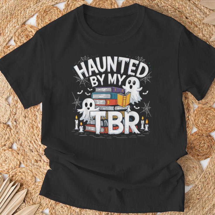 Halloween Book Lover Teacher Ghost Costume Haunted By My Tbr T-Shirt Gifts for Old Men Halloween Book Lover Teacher Ghost Costume Haunted By My Tbr T-Shirt Gifts for Old Men