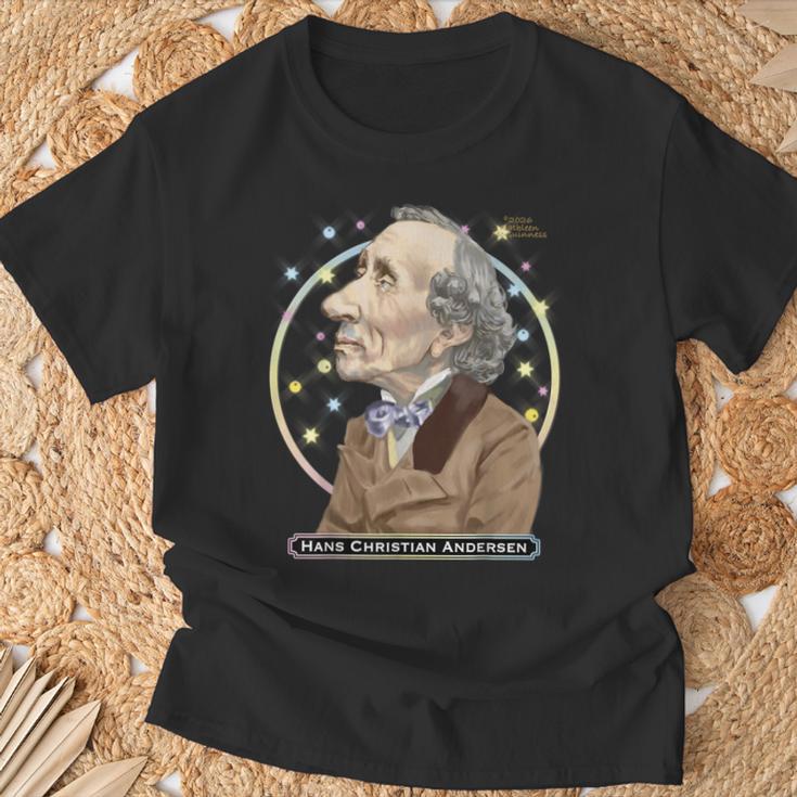 Hans Christian Andersen Querido Autor Danés De Cuentos De Hadas Camiseta unisex Regalos para ancianos