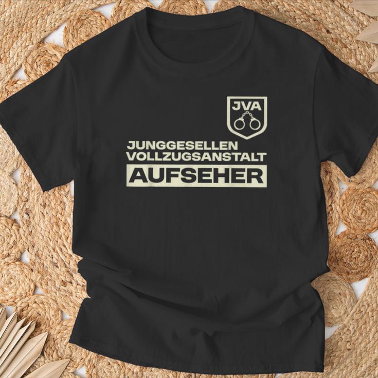 Herren Aufseher Jga Autorität Jva T-Shirt Geschenke für alte Männer