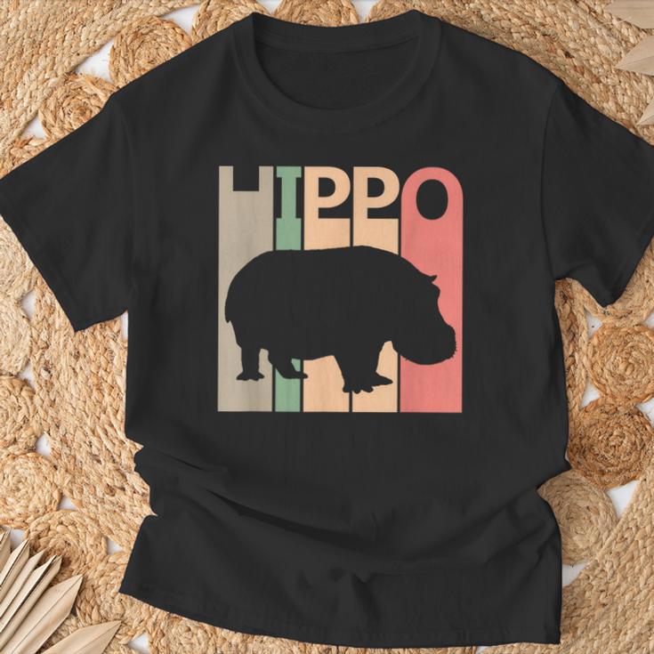 Hippo カバ Tシャツ 高齢者への贈り物