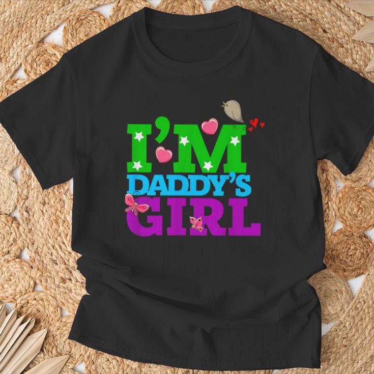 I'm Daddy's Girl I Love You Dad Daddy Daughter Tシャツ 高齢者への贈り物