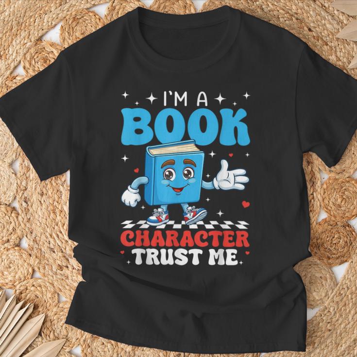 I'm a Book Character Costumes For Kids Storybook T-Shirt Gifts for Old Men