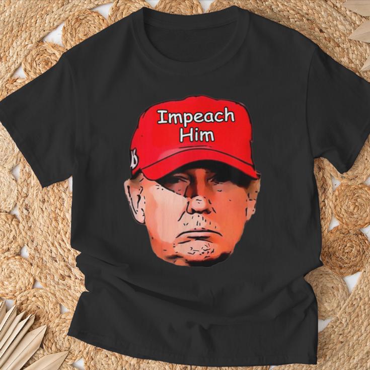 Impeach Trumptupid レッドキャップ ジョーク 民主党員 Usa 弾丸 Tシャツ 高齢者への贈り物