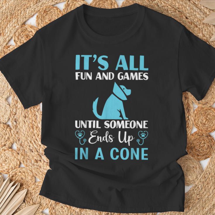 It's All Fun et Tech 獣医師 獣医 学生 Tシャツ 高齢者への贈り物