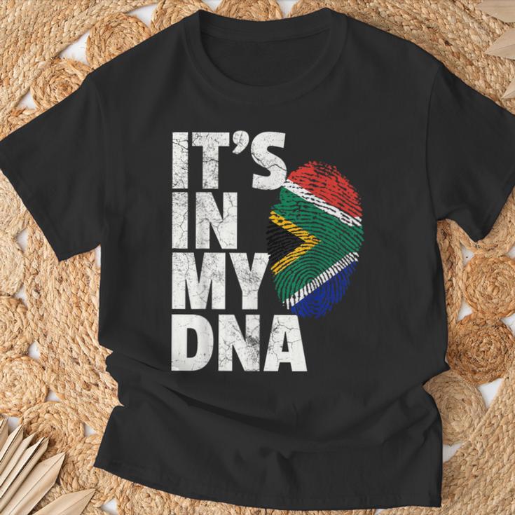 It's In My Dnaouth African Africa FlagTシャツ 高齢者への贈り物