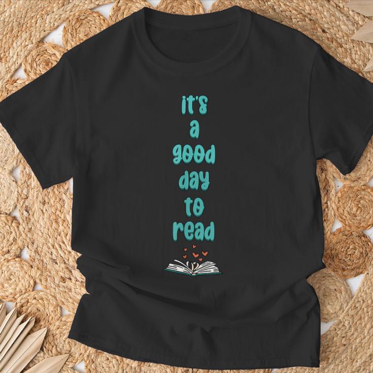 It's A Good Day To Read Book Worm Library Nerds T-Shirt Gifts for Old Men