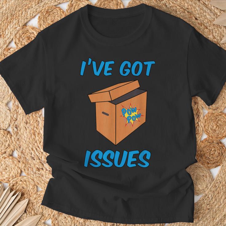 I'Ve Got Issues Comic Book CollectorShirt T-Shirt Gifts for Old Men