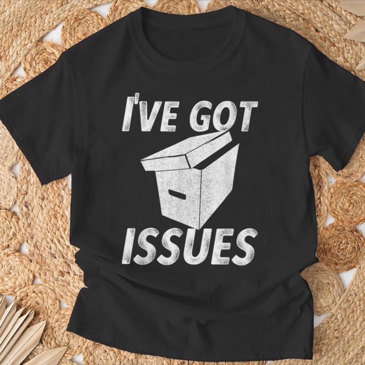 I'Ve Got IssuesShirt For Comic Book Collector T-Shirt Gifts for Old Men I'Ve Got IssuesShirt For Comic Book Collector T-Shirt Gifts for Old Men
