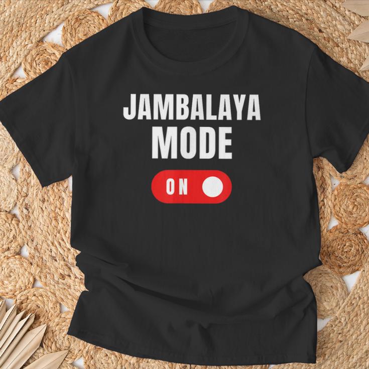 Jambalaya モード 面白い文字 食べ物愛好家に最適 スープ ユーモア Tシャツ 高齢者への贈り物
