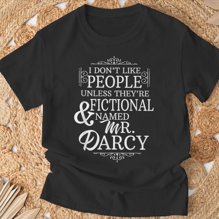 Jane Austen Book Club Mr Darcy Pride And Prejudice T-Shirt Gifts for Old Men