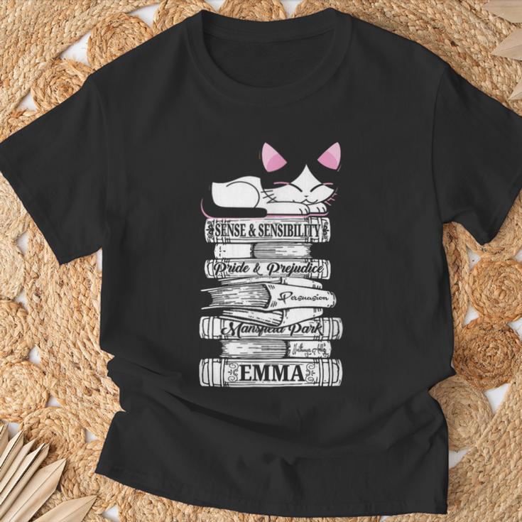 Jane Austen Mr Darcy Romantic Quote Literary Book Club Fan T-Shirt Gifts for Old Men